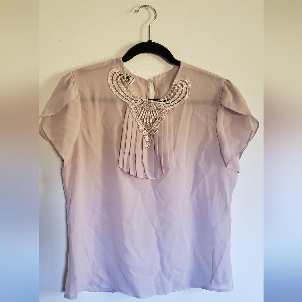 Lavender Blouse
